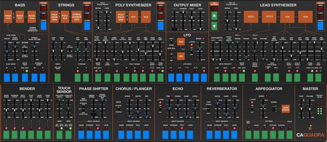 Cherry Audio Arp Quadra Quadra Flying Daw