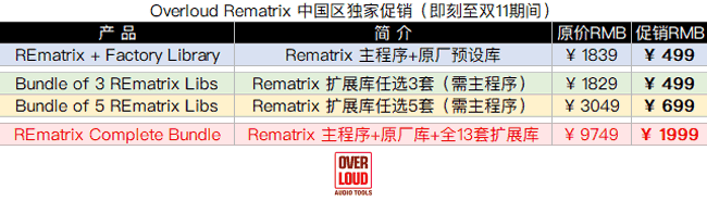 Overloud Rematrix 中国区独家促销.png