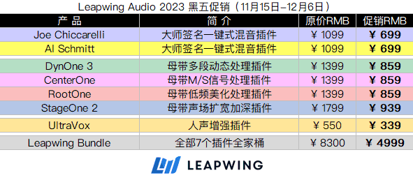 Leapwing Audio 2023 黑五促销.png