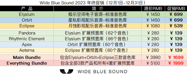 Wide Blue Sound 2023 年终促销.png