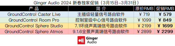 Ginger Audio 2024 新春独家促销.png Ginger Audio 2024 新春独家促销.png